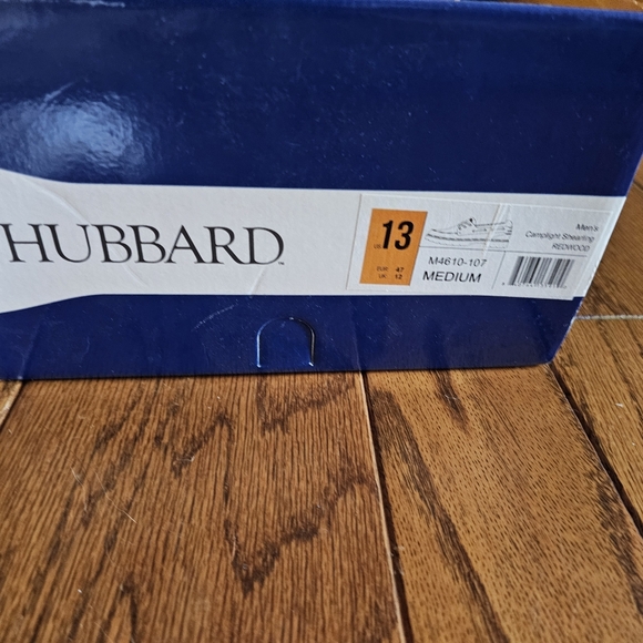 Men's Samuel Hubbard brown tie shearling shoe with great treads, size 13 - Picture 6 of 6